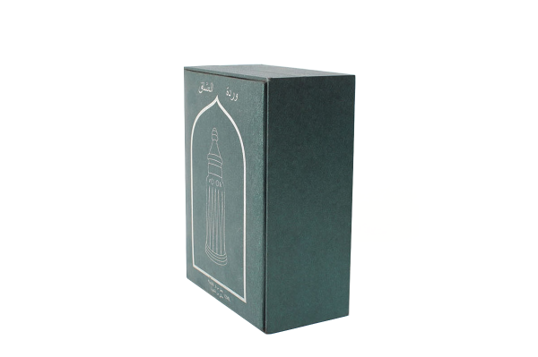 北京厂家定制 高档翻盖香水盒 复古绿珠宝收藏品盒子
