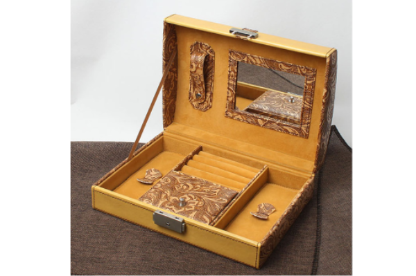 西藏复古风高档戒指首饰盒 单层珠宝饰品收纳盒